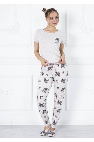 Піжама Roksana 1001 із совами XL